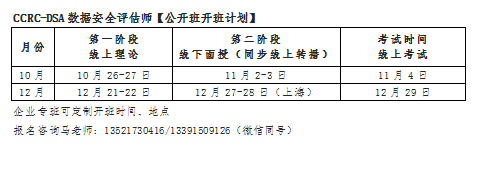 数据安全评估师10-12月开班计划.png 数据安全评估师10-12月开班计划.png